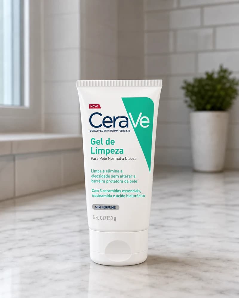 CeraVe Gel de Limpeza Facial para Pele Oleosa