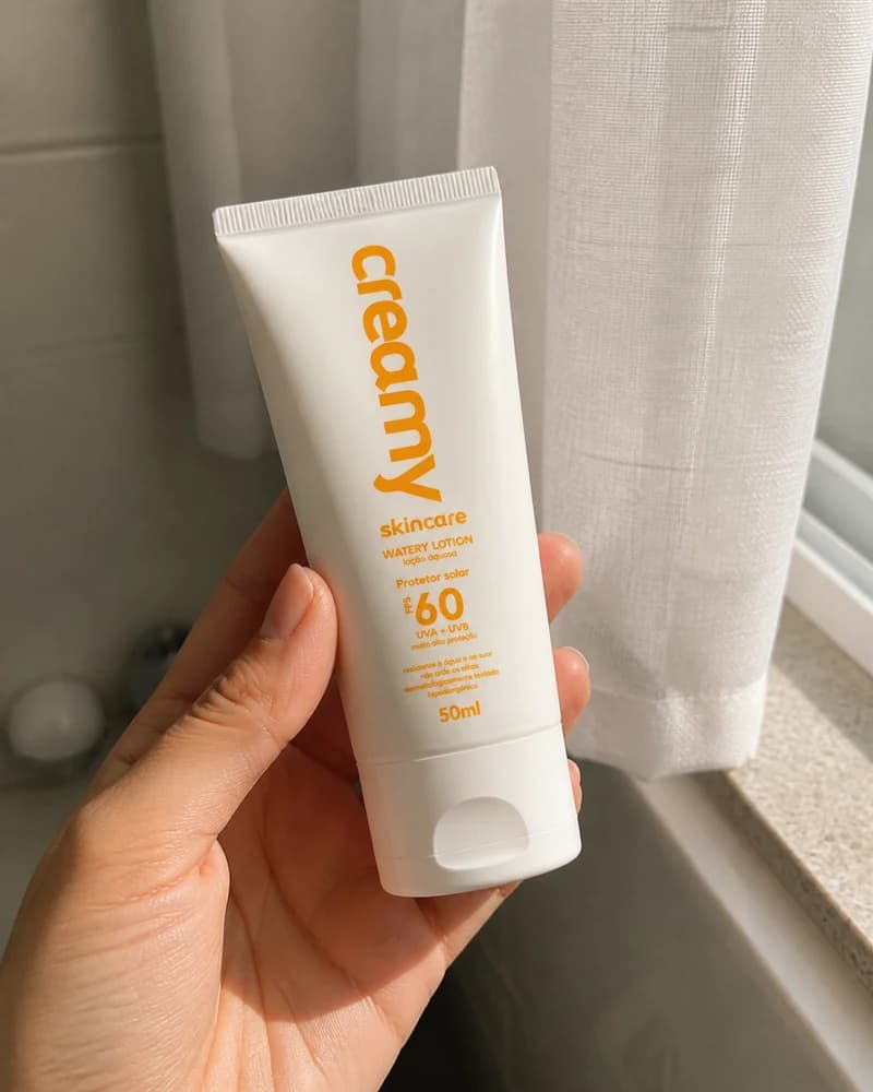 Creamy Protetor Solar FPS60 Watery Lotion 50ml