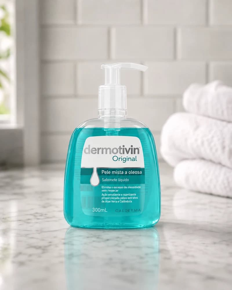 Dermotivin Original Sabonete Líquido Facial