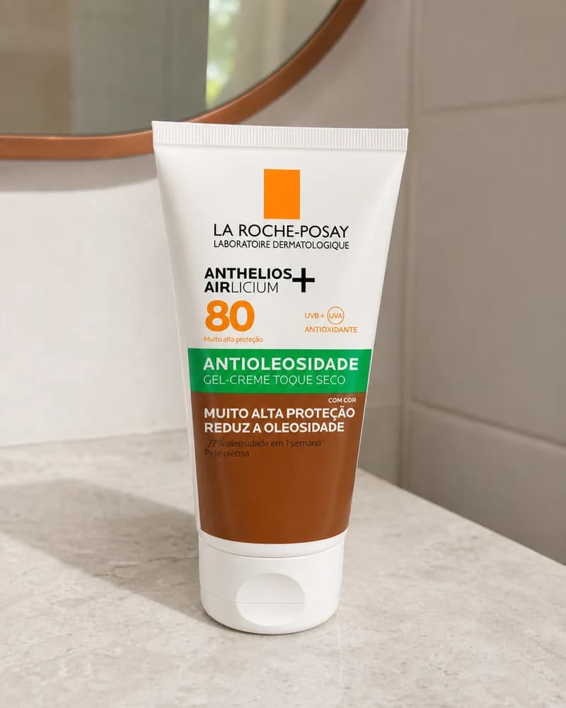 La Roche-Posay Anthelios Airlicium com Cor FPS 80