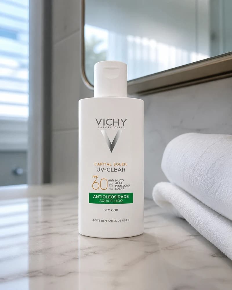 Vichy Capital Soleil UV-Clear FPS 60 Sem Cor