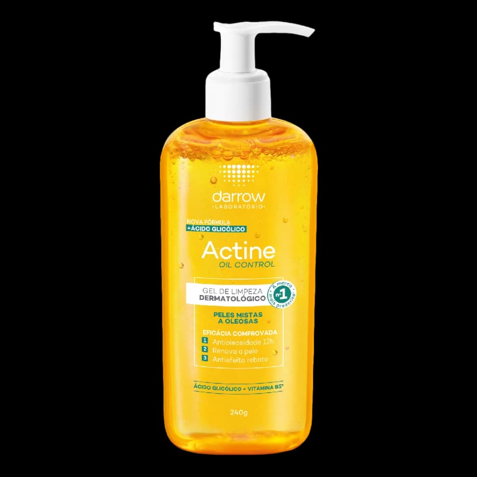 Darrow Actine Oil Control Gel de Limpeza Facial 240g, imagem do produto