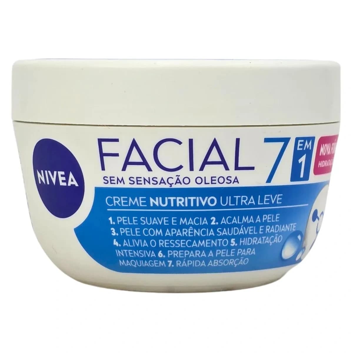 Nivea Creme Facial Nutritivo Ultraleve 7 em 1 100g, imagem do produto
