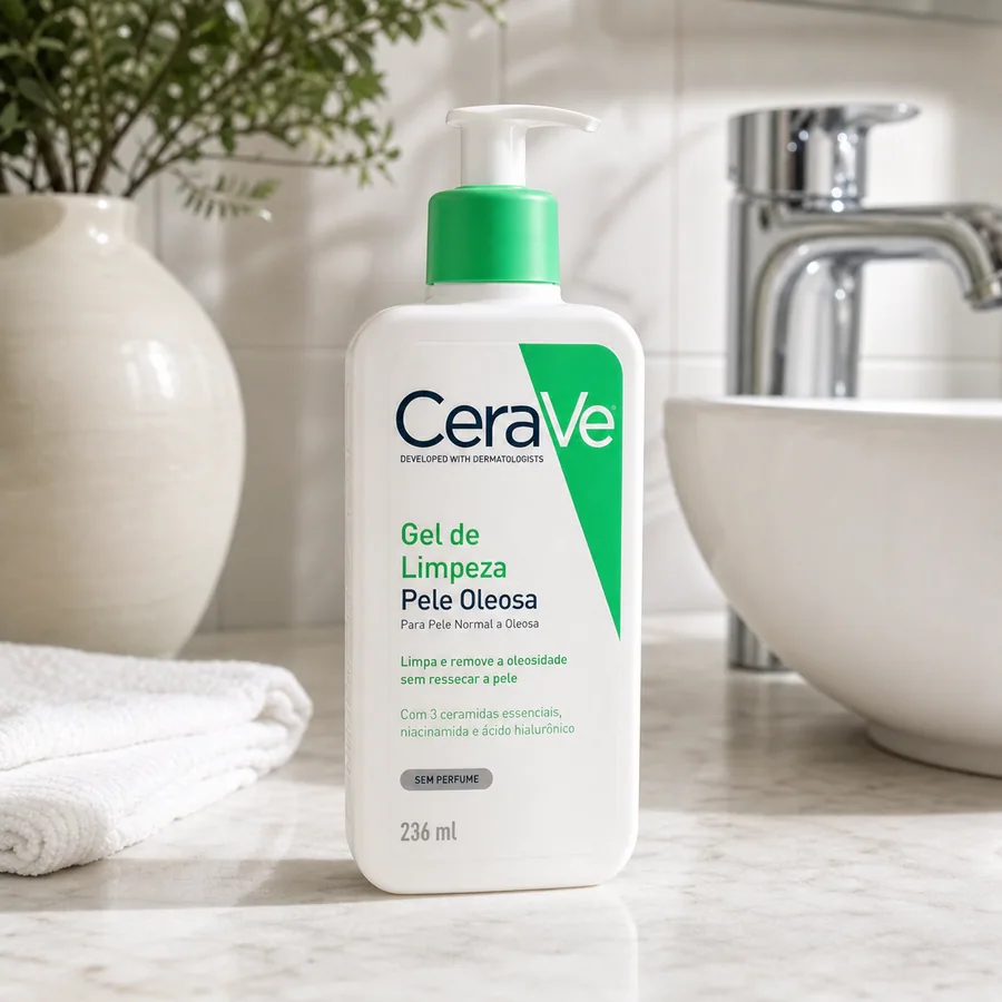 CeraVe CeraVe Gel de Limpeza Facial pele oleosa, imagem do produto