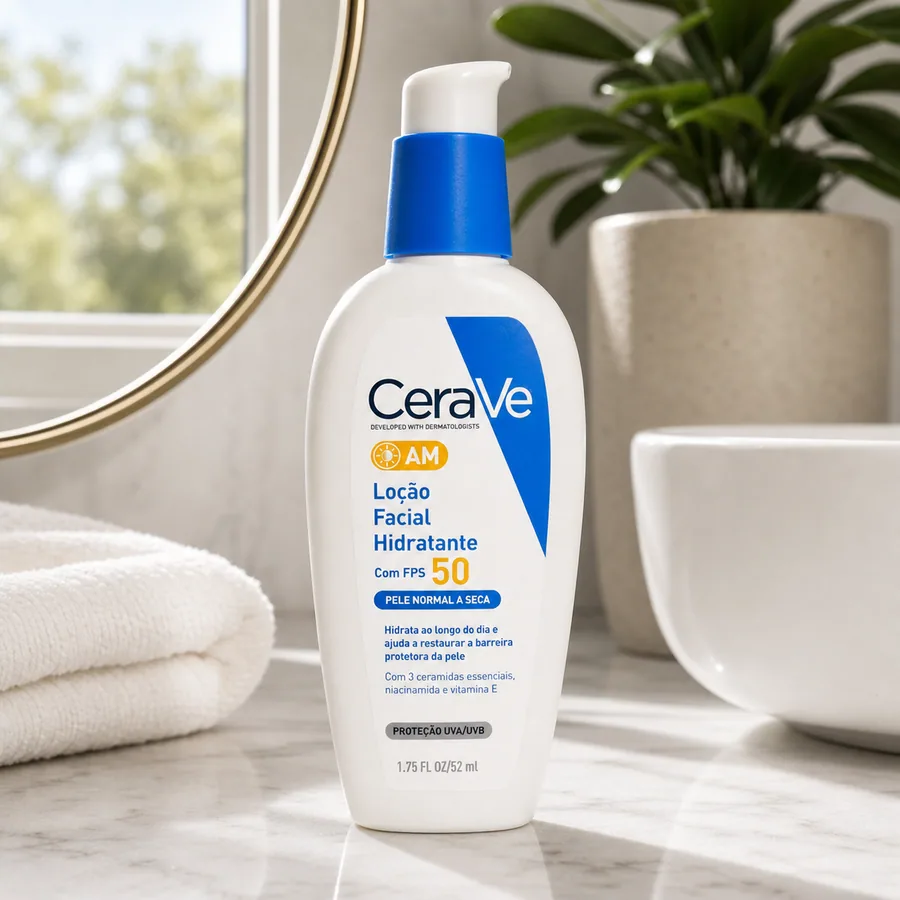 CeraVe CeraVe Loção Facial Hidratante AM FPS50, imagem do produto
