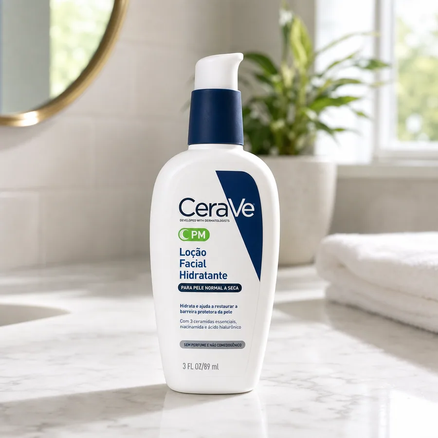 CeraVe CeraVe Loção Facial Hidratante PM, imagem do produto