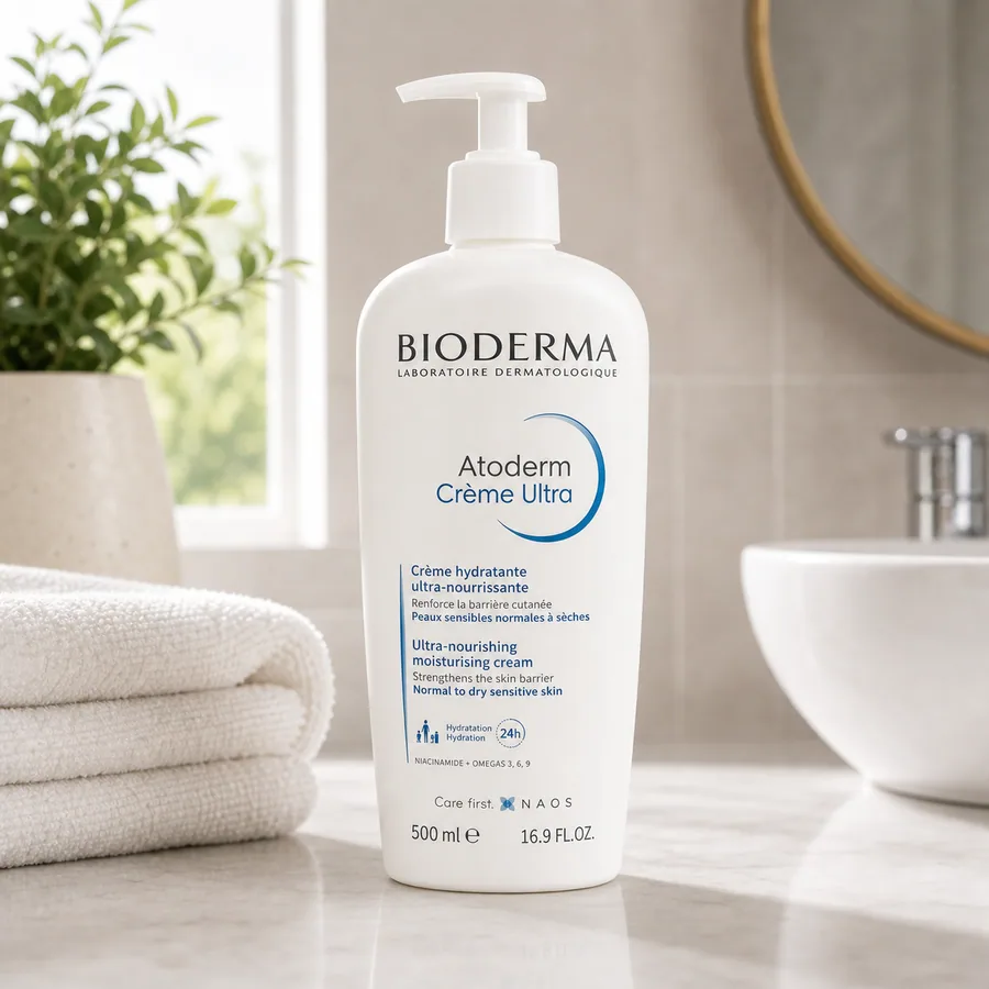 Bioderma Oleo De Banho Higiene Hidratante diária Atoderm 1l Bioderma, imagem do produto