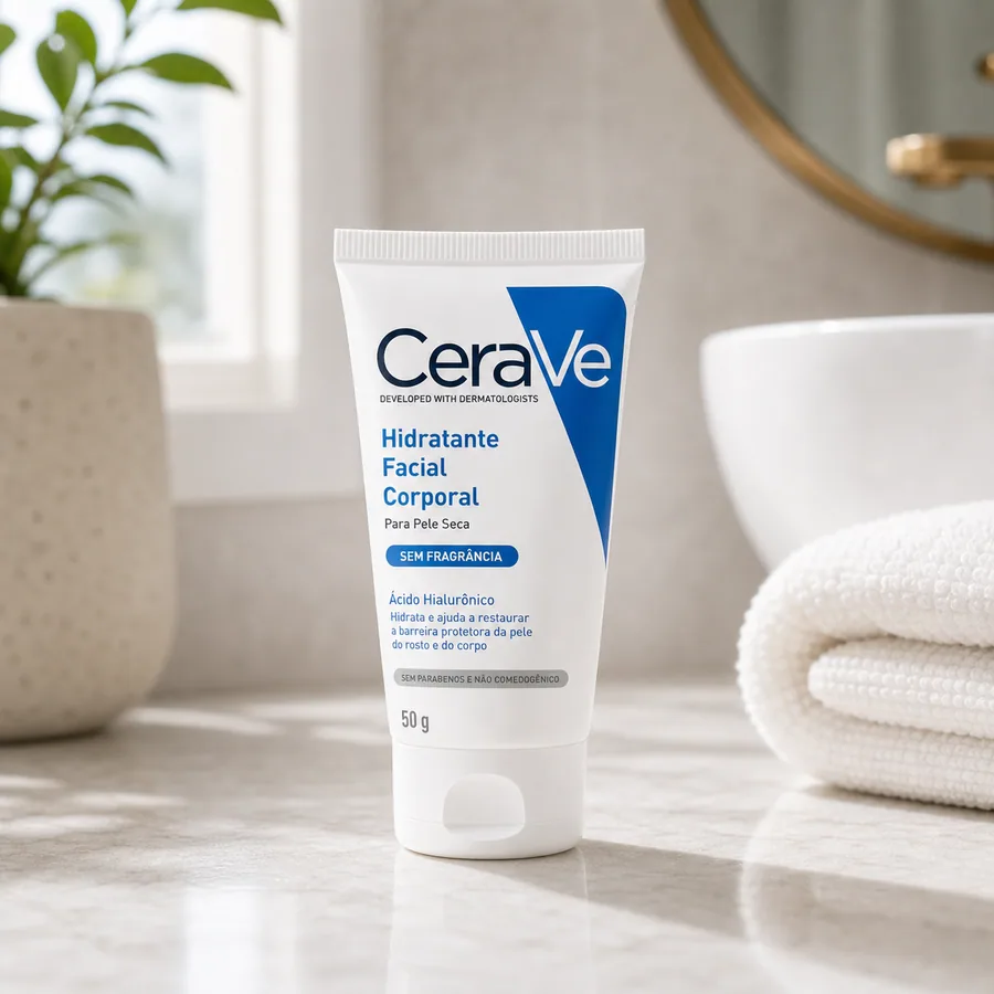 CeraVe Cerave Loção Facial Hidratante Com proteção Solar Fps50 52ml Normal Dia, imagem do produto