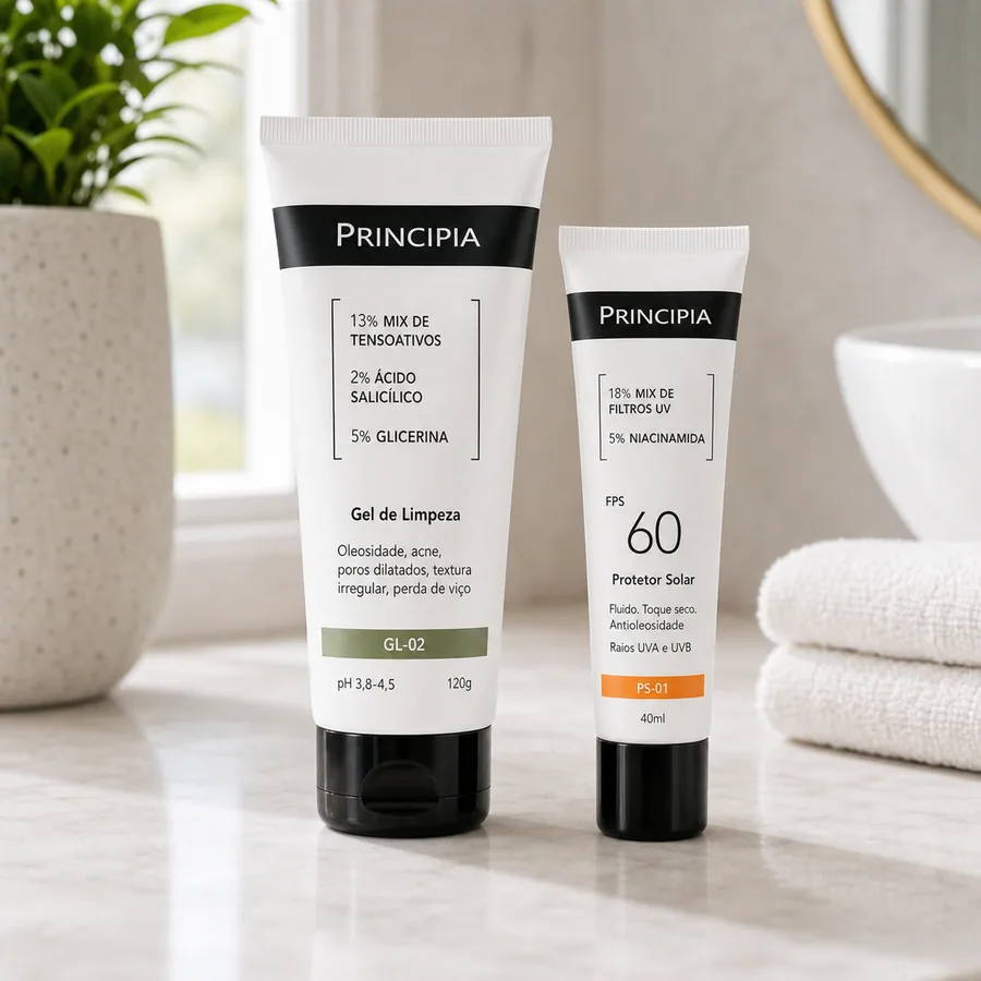 Principia Principia Gel De Limpeza Facial Gl-02 350g Sensivel Dia/noite, imagem do produto