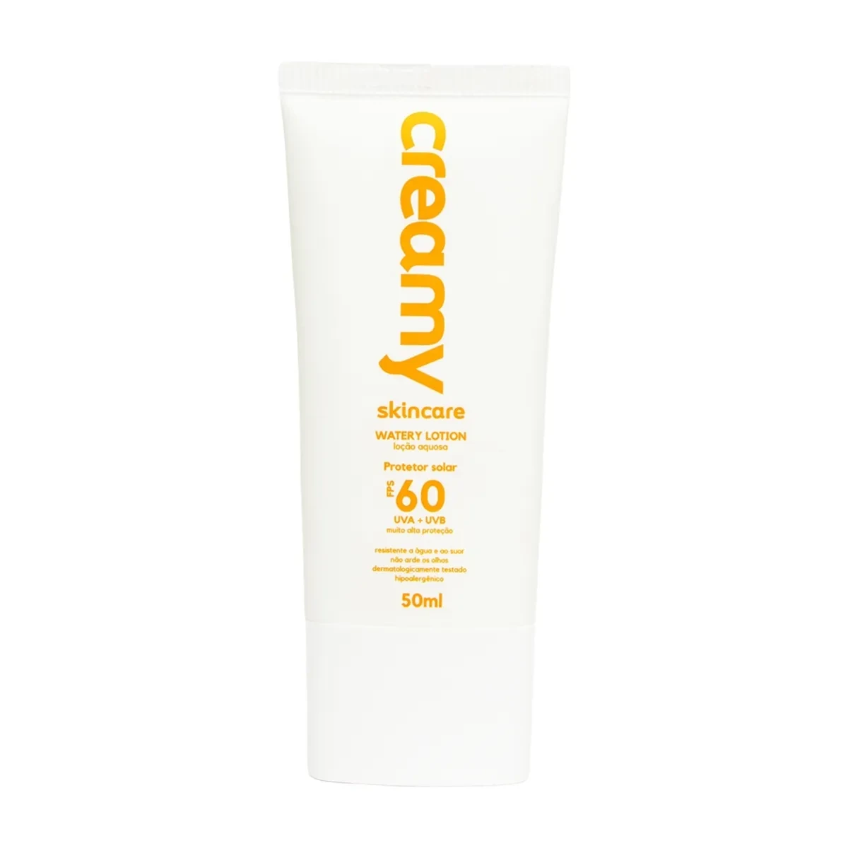 Creamy Protetor Solar FPS60 Watery Lotion 50g, imagem do produto