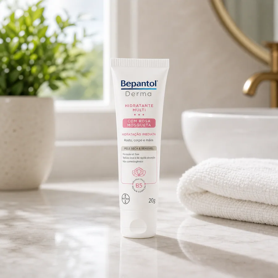 Bepantol Creme Hidratante Bepantol Derma Toque Seco 30g, imagem do produto