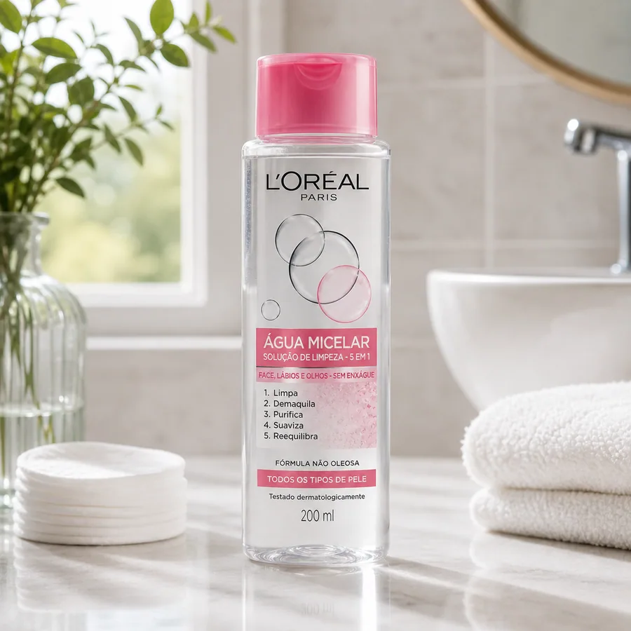 L'Oreal Paris Água Micelar Solucao De Limpeza 5 Em 1 L'oreal Paris, imagem do produto