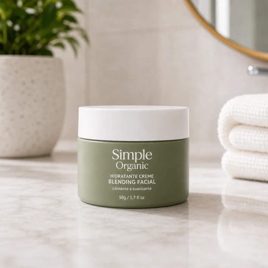 Simple Organic Creme Hidratante Facial Hero 30ml Simple Organic, imagem do produto