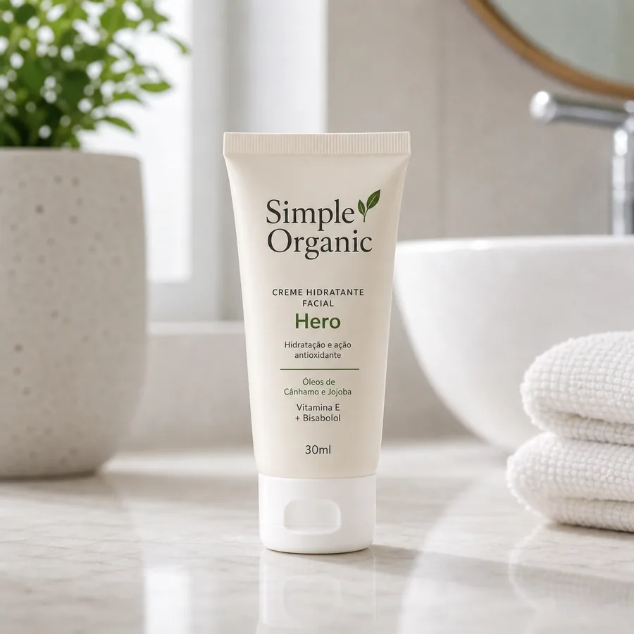 Simple Organic Hidratante Creme Blending Facial Simple Organic, imagem do produto